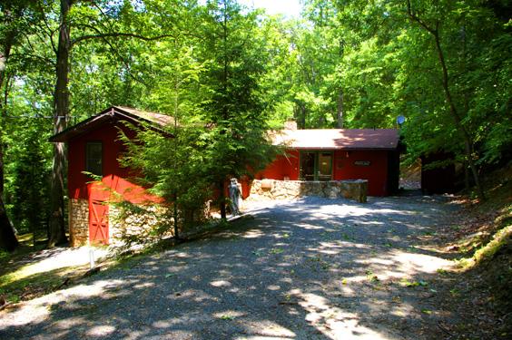 A Serenity Station rental home at Berkeley Springs Cottage Rentals in Berkeley Springs West Virginia